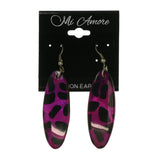 Colorful  Leopard Dangle-Earrings #LQE1613