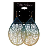 Ombre Dangle-Earrings Blue Color #LQE1632
