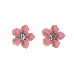 Colorful  Flower Stud-Earrings #LQE1679