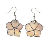 Colorful  Flower Shell Dangle-Earrings #LQE1720