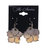 Colorful  Flower Shell Dangle-Earrings #LQE1720