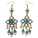 Colorful  Star Dangle-Earrings #LQE1751