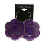 Colorful  Flower Dangle-Earrings #LQE1764