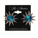 Colorful  Spike Stud-Earrings #LQE1790