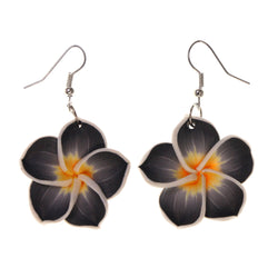 Colorful  Flower Dangle-Earrings #LQE1821