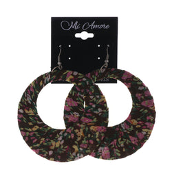 Colorful  Flower Dangle-Earrings #LQE1830