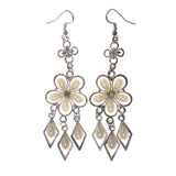 Colorful  Flower Dangle-Earrings #LQE1881