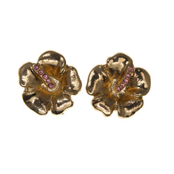 Colorful  Flower Stud-Earrings #LQE1889
