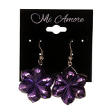 Colorful  Flower Dangle-Earrings #LQE1906