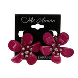 Colorful  Flower Dangle-Earrings #LQE1917