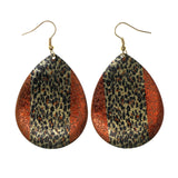 Colorful  Cheetah Print Dangle-Earrings #LQE2051
