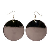 Silver-Tone Metal Dangle-Earrings #LQE2058