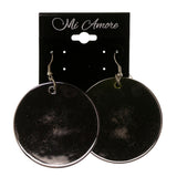 Silver-Tone Metal Dangle-Earrings #LQE2058