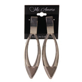 Silver-Tone Metal Drop-Dangle-Earrings #LQE2084