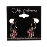 Colorful  Flower Dangle-Earrings #LQE2100