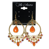 Colorful  AB Finish Dangle-Earrings #LQE2156