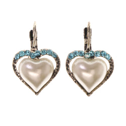 Colorful  Heart Dangle-Earrings #LQE2161