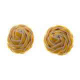 Colorful  Flower Stud-Earrings #LQE2163