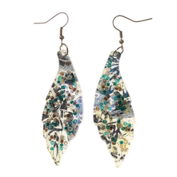 Colorful  Leaf Dangle-Earrings #LQE2174