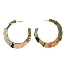 Gold-Tone Acrylic Dangle-Earrings #LQE2178