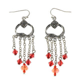 Colorful  AB Finish Dangle-Earrings #LQE2181