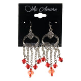 Colorful  AB Finish Dangle-Earrings #LQE2181