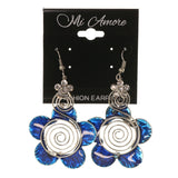 Colorful  Flower Dangle-Earrings #LQE2221