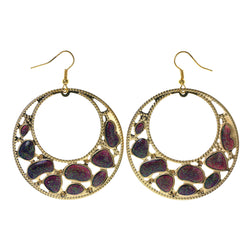 Colorful  Glitter Sparkle Dangle-Earrings #LQE2244