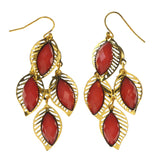 Colorful  Leaf Chandelier-Earrings #LQE2270