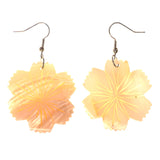Colorful  Flowers Dangle-Earrings #LQE2307