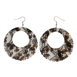 Colorful  Sequins Dangle-Earrings #LQE2339