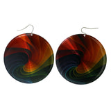 Colorful  Rainbow Dangle-Earrings #LQE2340