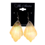 Shell Dangle-Earrings White Color #LQE2342