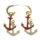 Colorful  Anchor Drop-Dangle-Earrings #LQE2493