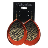 Colorful  Zebra Print Dangle-Earrings #LQE2507