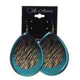 Colorful  Zebra Print Dangle-Earrings #LQE2508