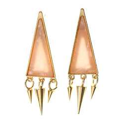 Colorful  Spike Drop-Dangle-Earrings #LQE2560