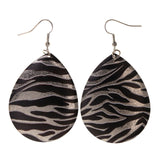 Colorful  Zebra Print Dangle-Earrings #LQE2589