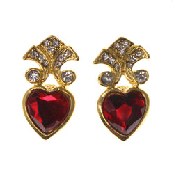 Colorful  Heart Stud-Earrings #LQE2598