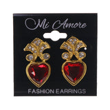 Colorful  Heart Stud-Earrings #LQE2598