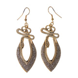 Colorful  Glitter Sparkle Snake Dangle-Earrings #LQE2636