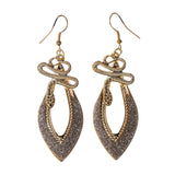 Colorful  Glitter Sparkle Snake Dangle-Earrings #LQE2655