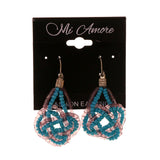 Colorful  Knot Dangle-Earrings #LQE2697
