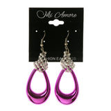 Colorful  Chrome Dangle-Earrings #LQE2739