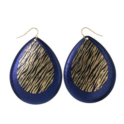 Colorful  Zebra Print Dangle-Earrings #LQE2767