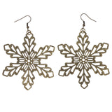 Silver-Tone & Gold-Tone Colored Metal Dangle-Earrings With Bead Accents #LQE2785