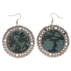 Colorful  Reptile Scales Dangle-Earrings #LQE2828