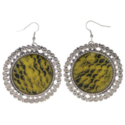 Colorful  Reptile Scales Dangle-Earrings #LQE2829