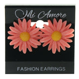 Colorful  Flower Stud-Earrings #LQE2860