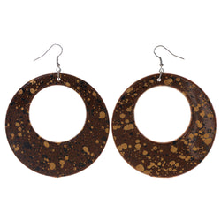 Colorful  Splatter Dangle-Earrings #LQE2869